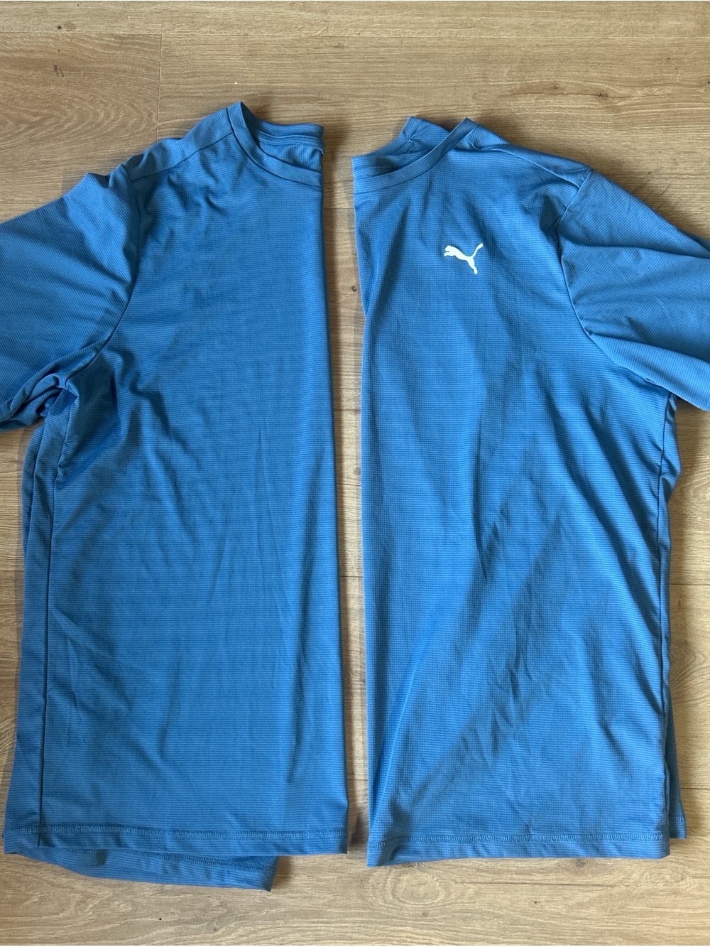 PUMA Men's Blue Athletic Performance T-Shirt‎ Bundle